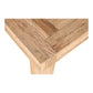 Evander Coffee Table – 39.5" Reclaimed Oak Square Coffee Table (2 Colors) (3)