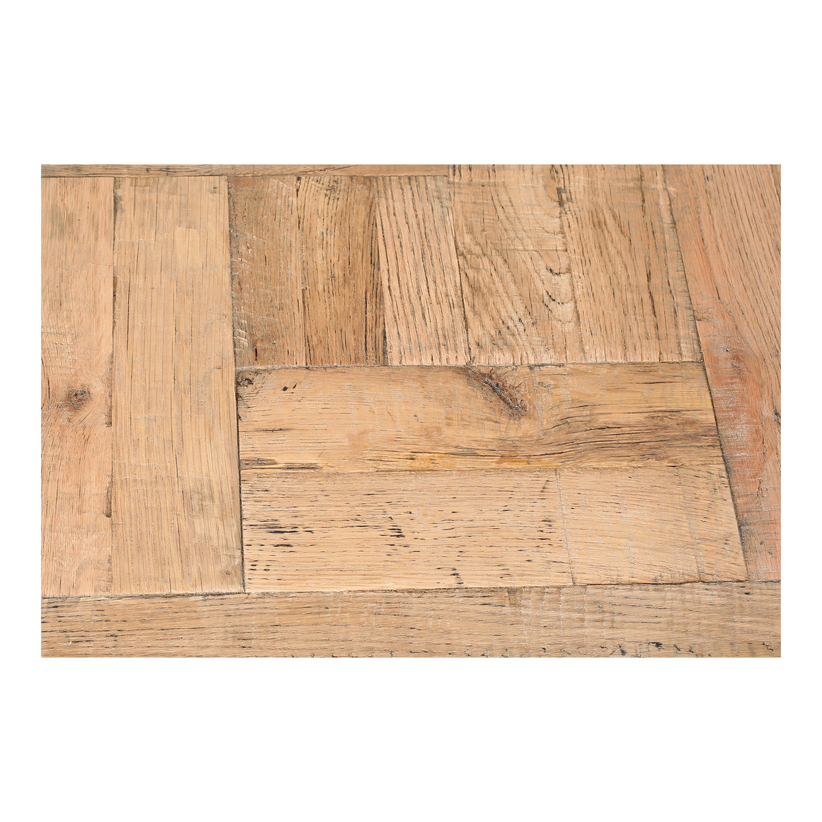 Evander Coffee Table – 39.5" Reclaimed Oak Square Coffee Table (2 Colors) (4)