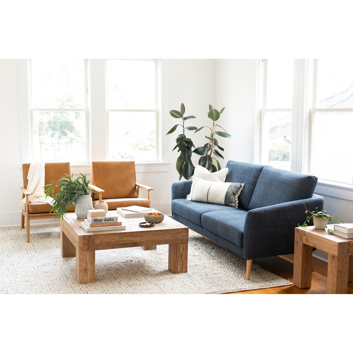 Evander Coffee Table – 39.5" Reclaimed Oak Square Coffee Table (2 Colors) (9)