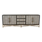 Mako Sideboard – 76" to 100" Art Deco Sideboard (3 Colors) (32)