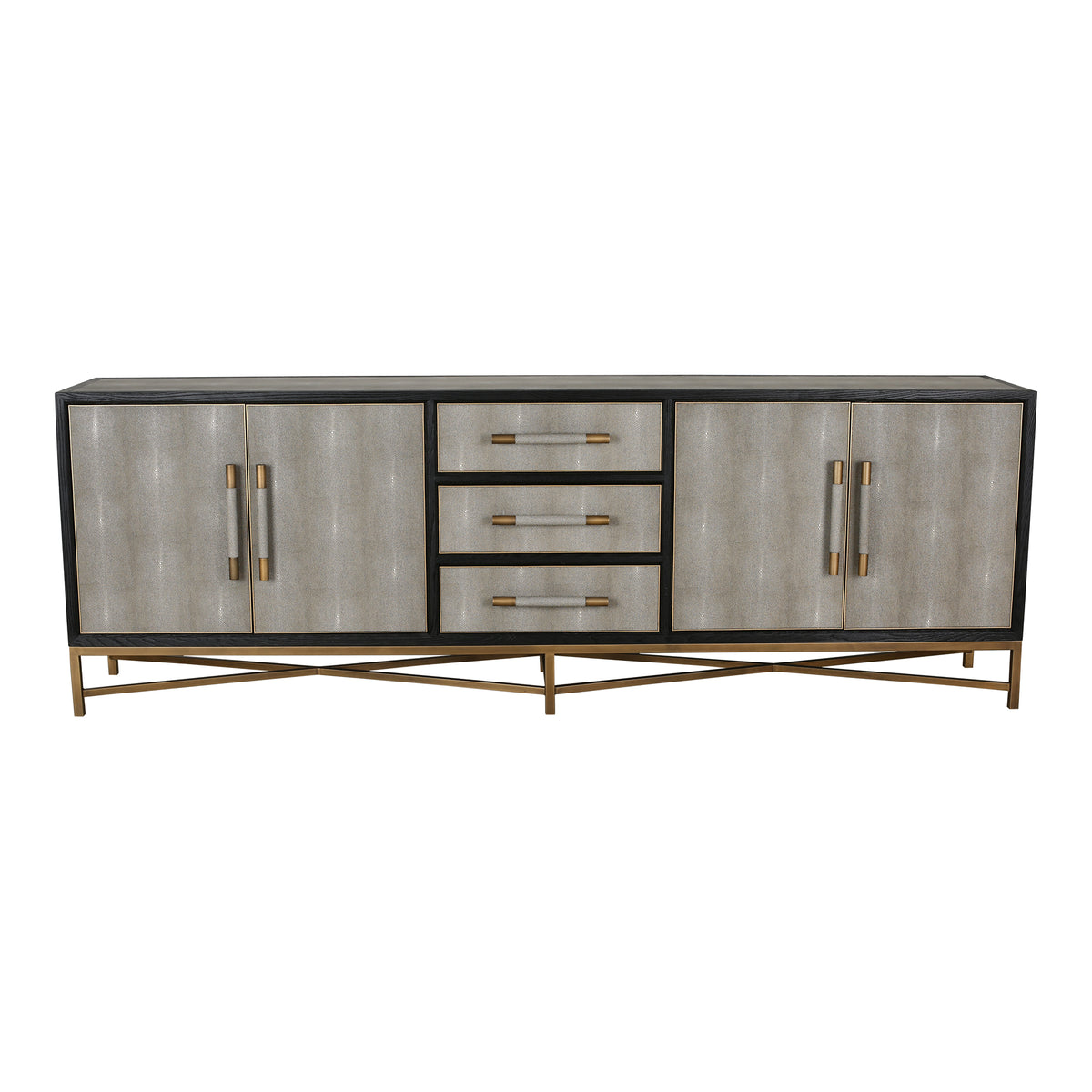 Mako Sideboard – 76" to 100" Art Deco Sideboard (3 Colors) (32)