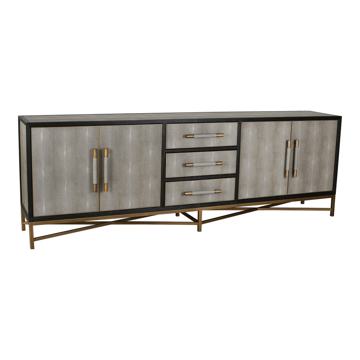 Mako Sideboard – 76" to 100" Art Deco Sideboard (3 Colors) (33)