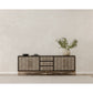 Mako Sideboard – 76" to 100" Art Deco Sideboard (3 Colors) (38)