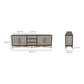 Mako Sideboard – 76" to 100" Art Deco Sideboard (3 Colors) (39)