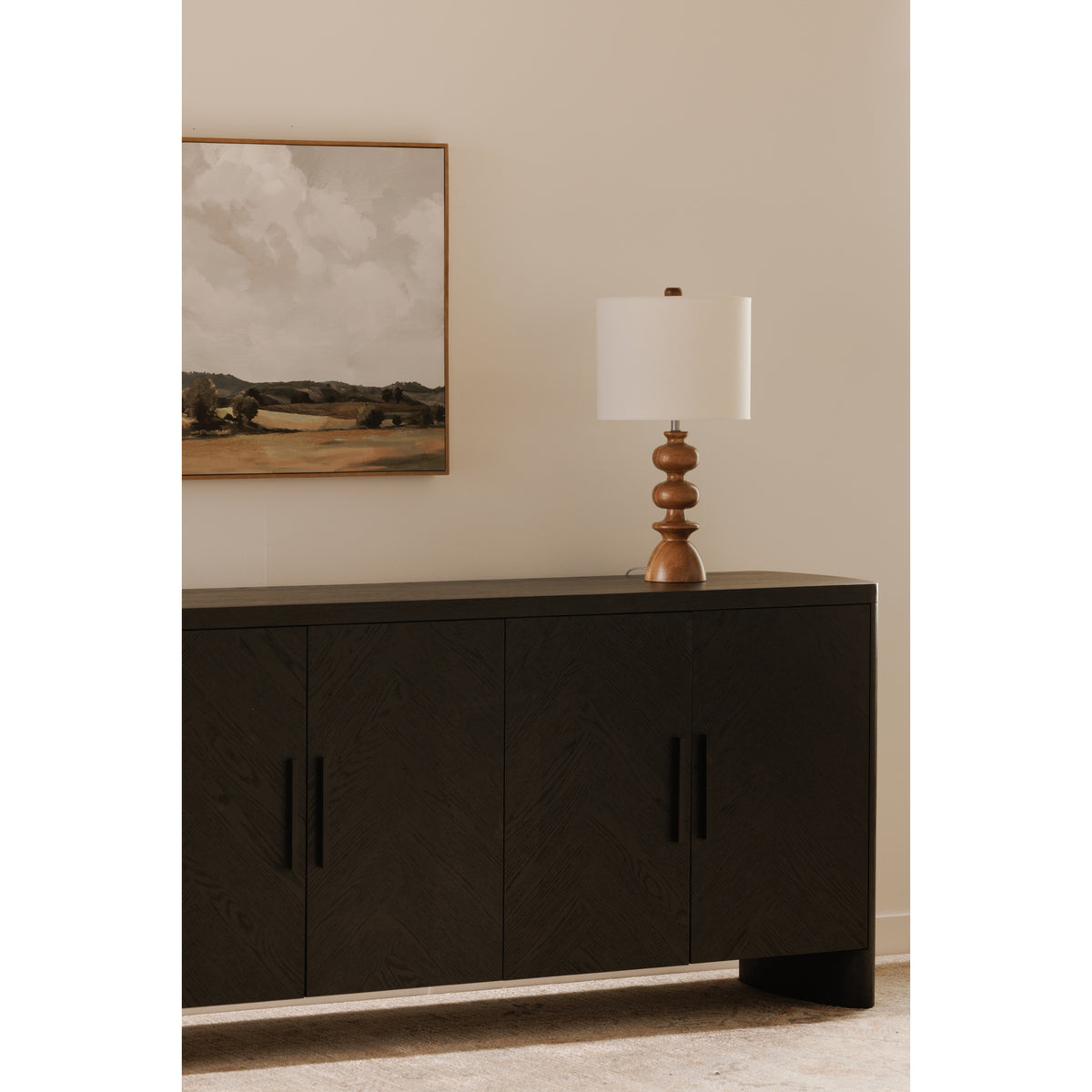 William Sideboard – 70.75" Oak Veneer Sideboard (12)