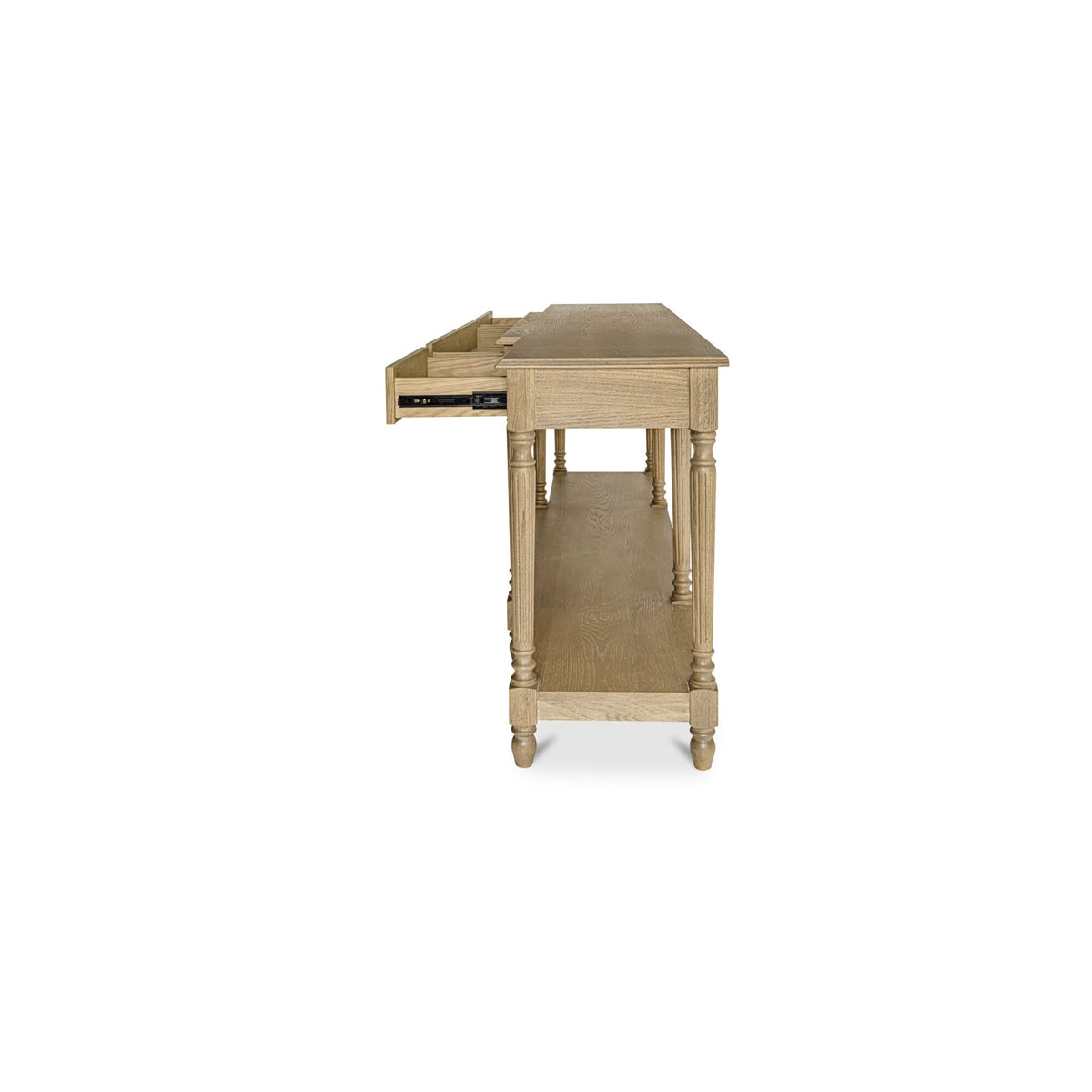 Martha Console Table – 80" Oak Console Table (4)