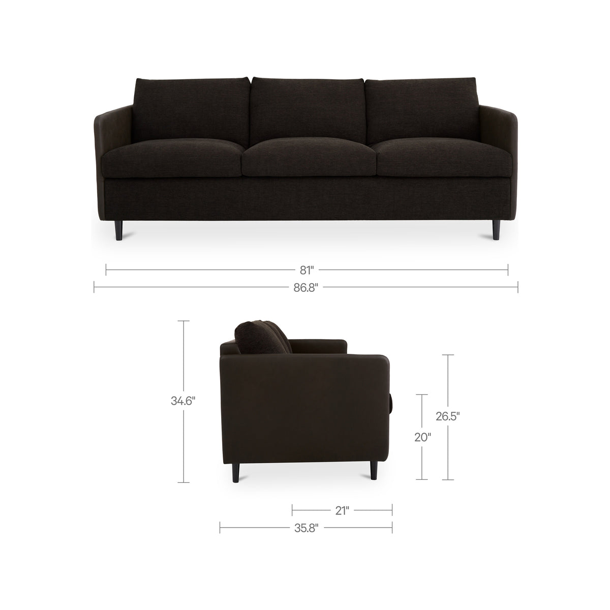 Teller Sofa – 86.8" Leather Sofa (18)