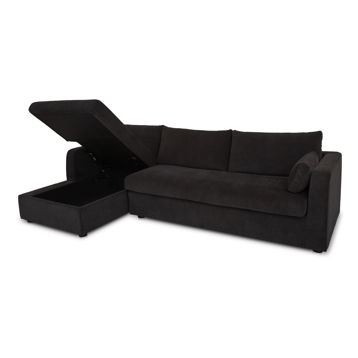 Burrow Sleeper Sectional With Storage Chaise – 115.75" Upholstered Sleeper Sectional (3 Colors) (13)