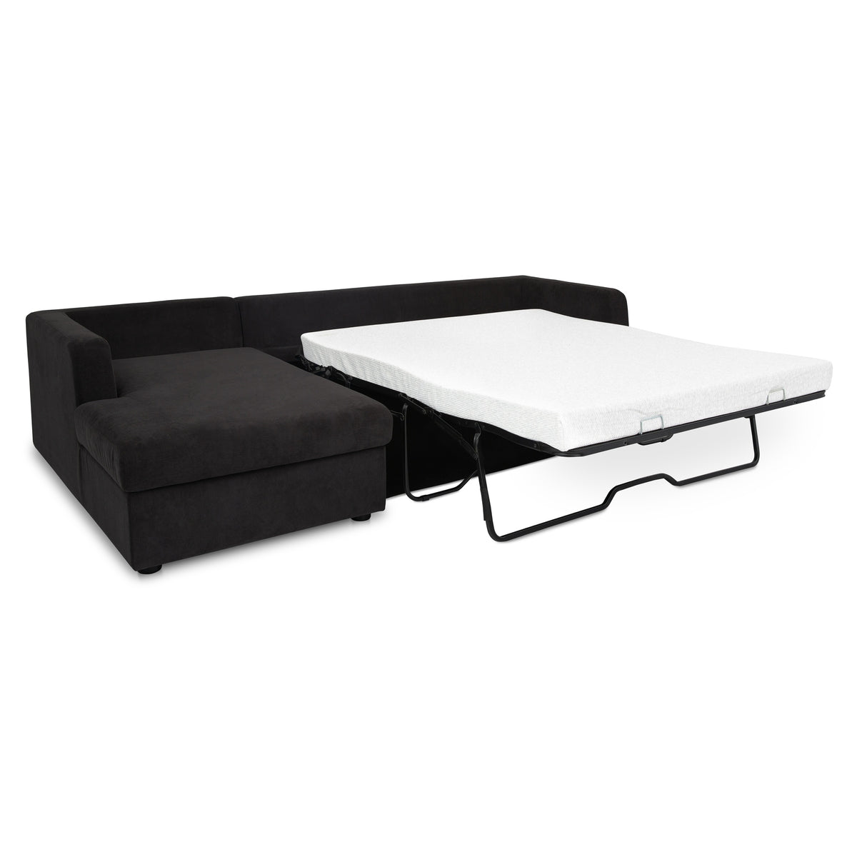 Burrow Sleeper Sectional With Storage Chaise – 115.75" Upholstered Sleeper Sectional (3 Colors) (10)