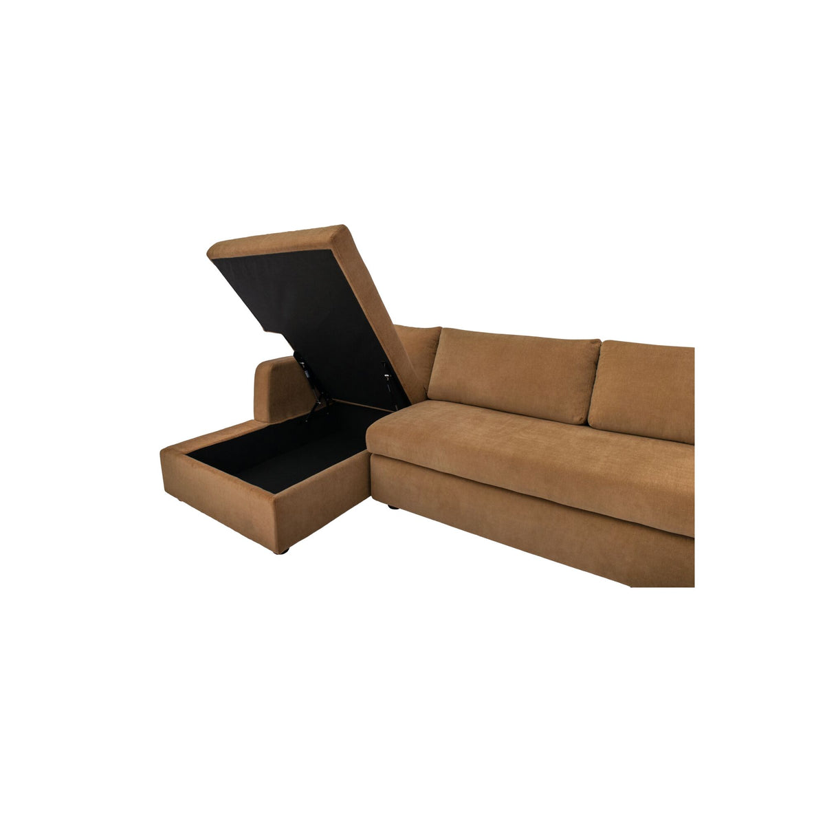 Burrow Sleeper Sectional With Storage Chaise – 115.75" Upholstered Sleeper Sectional (3 Colors) (20)