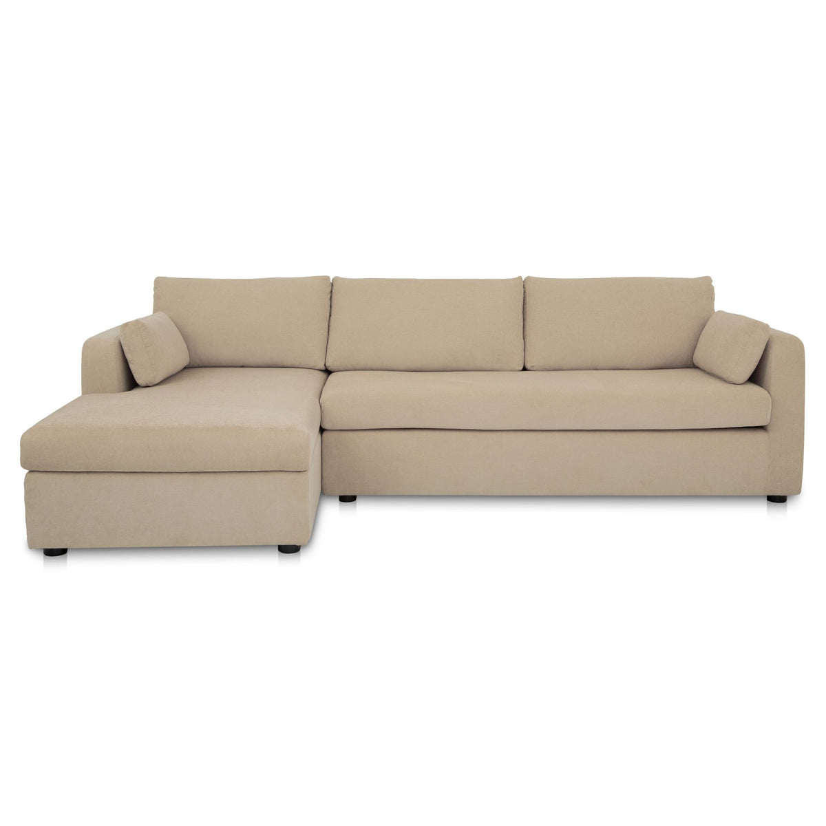 Burrow Sleeper Sectional With Storage Chaise – 115.75" Upholstered Sleeper Sectional (3 Colors) (3)