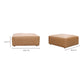 Form Ottoman – 40.5" Leather Ottoman (9)
