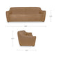 Hawkins Sofa – 83.5" Top-Grain Leather Sofa (9)