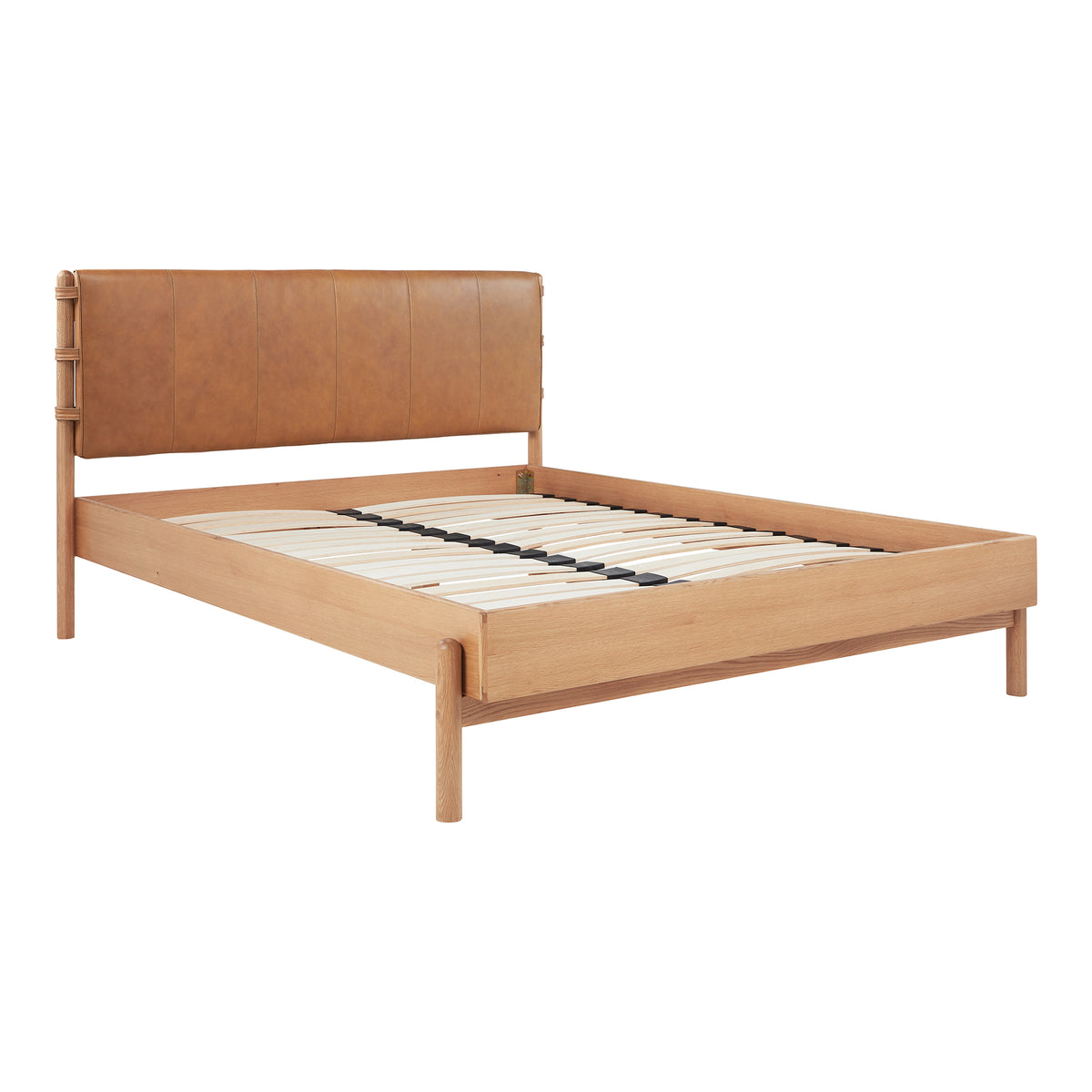 Colby Bed – 83" Leather Upholstered Bed (Queen and King) (4)