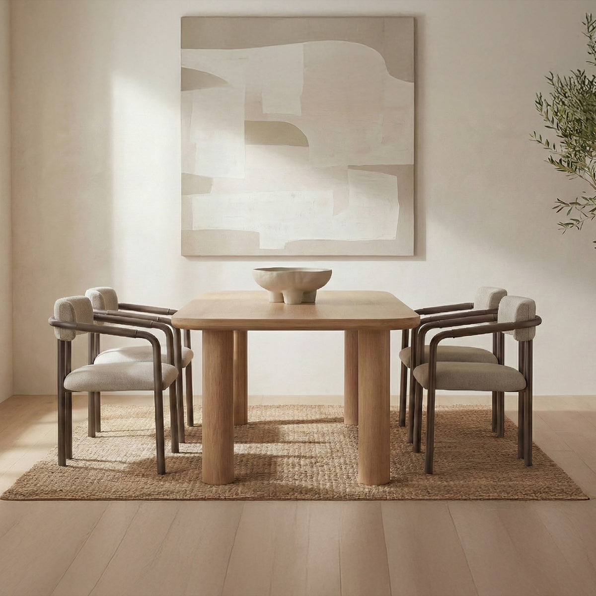Cassidy Dining Chair – 22.4" Wishbone Upholstered Dining Chair (7)