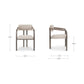 Cassidy Dining Chair – 22.4" Wishbone Upholstered Dining Chair (8)