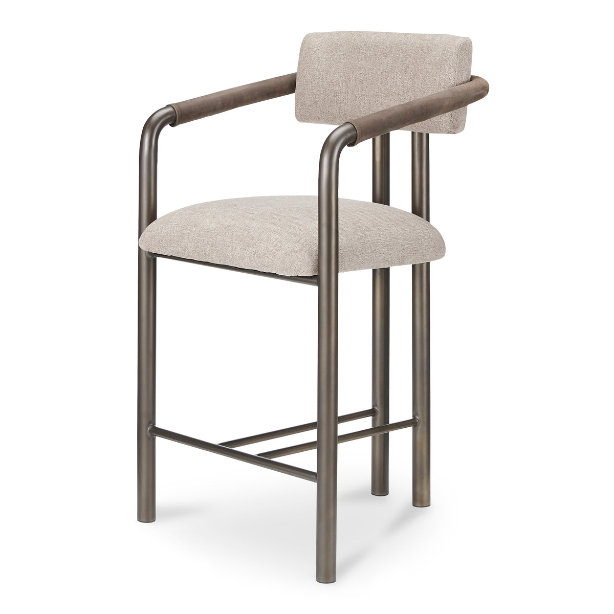 Cassidy Counter Stool – 21.5" Wishbone Upholstered Counter Stool (4)