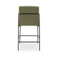 Danny Counter Stool – 18.7" Upholstered Counter Stool (2 Colors) (12)