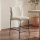 Danny Counter Stool – 18.7" Upholstered Counter Stool (2 Colors) (7)