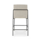 Danny Counter Stool – 18.7" Upholstered Counter Stool (2 Colors) (4)