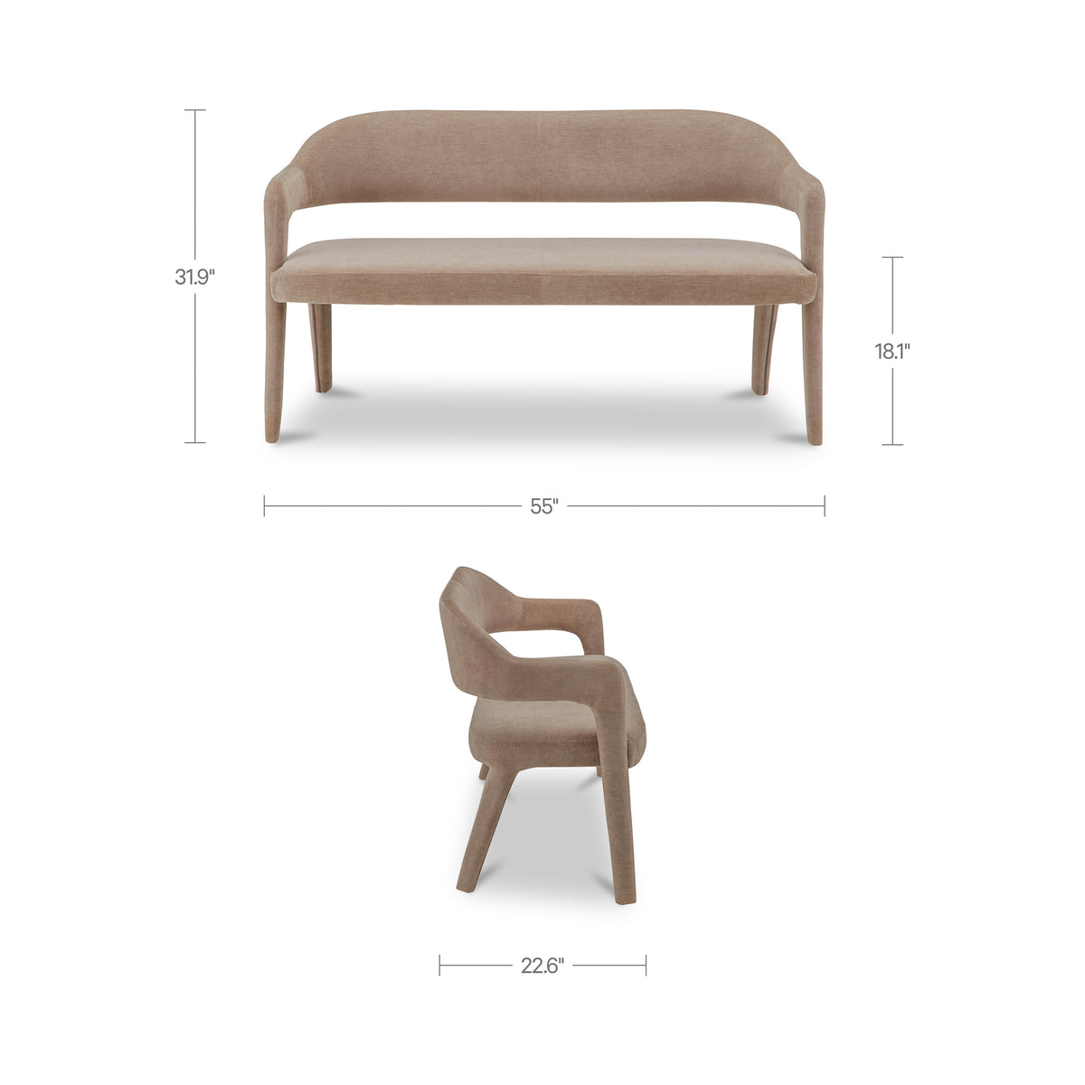 Martens Dining Bench (8)