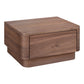 Round Off Nightstand – 20" Veneer Nightstand (3 Colors) (11)