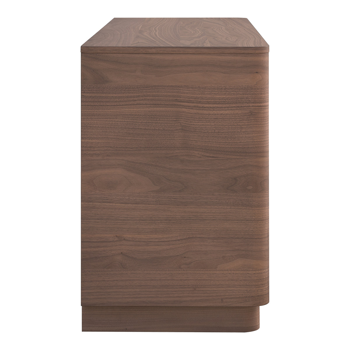 Round Off Dresser – 60" 6-Drawer Veneer Dresser (2 Colors) (13)