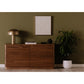 Round Off Dresser – 60" 6-Drawer Veneer Dresser (2 Colors) (19)