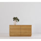 Round Off Dresser – 60" 6-Drawer Veneer Dresser (2 Colors) (7)