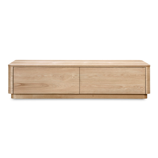 Round Off Coffee Table – 55" Storage Coffee Table (1)