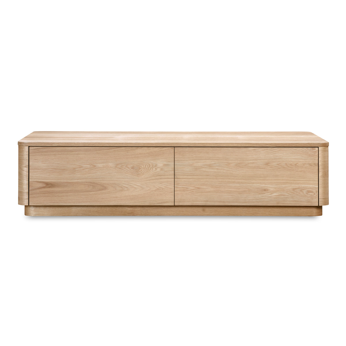 Round Off Coffee Table – 55" Storage Coffee Table (1)