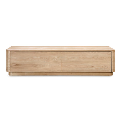 Round Off Coffee Table – 55" Storage Coffee Table (1)