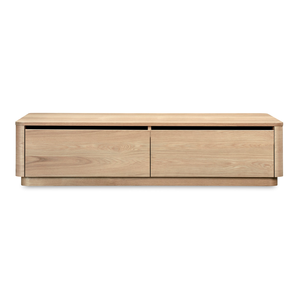 Round Off Coffee Table – 55" Storage Coffee Table (2)
