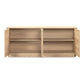 Round Off Sideboard – 72" Veneer Sideboard (2 Colors) (2)