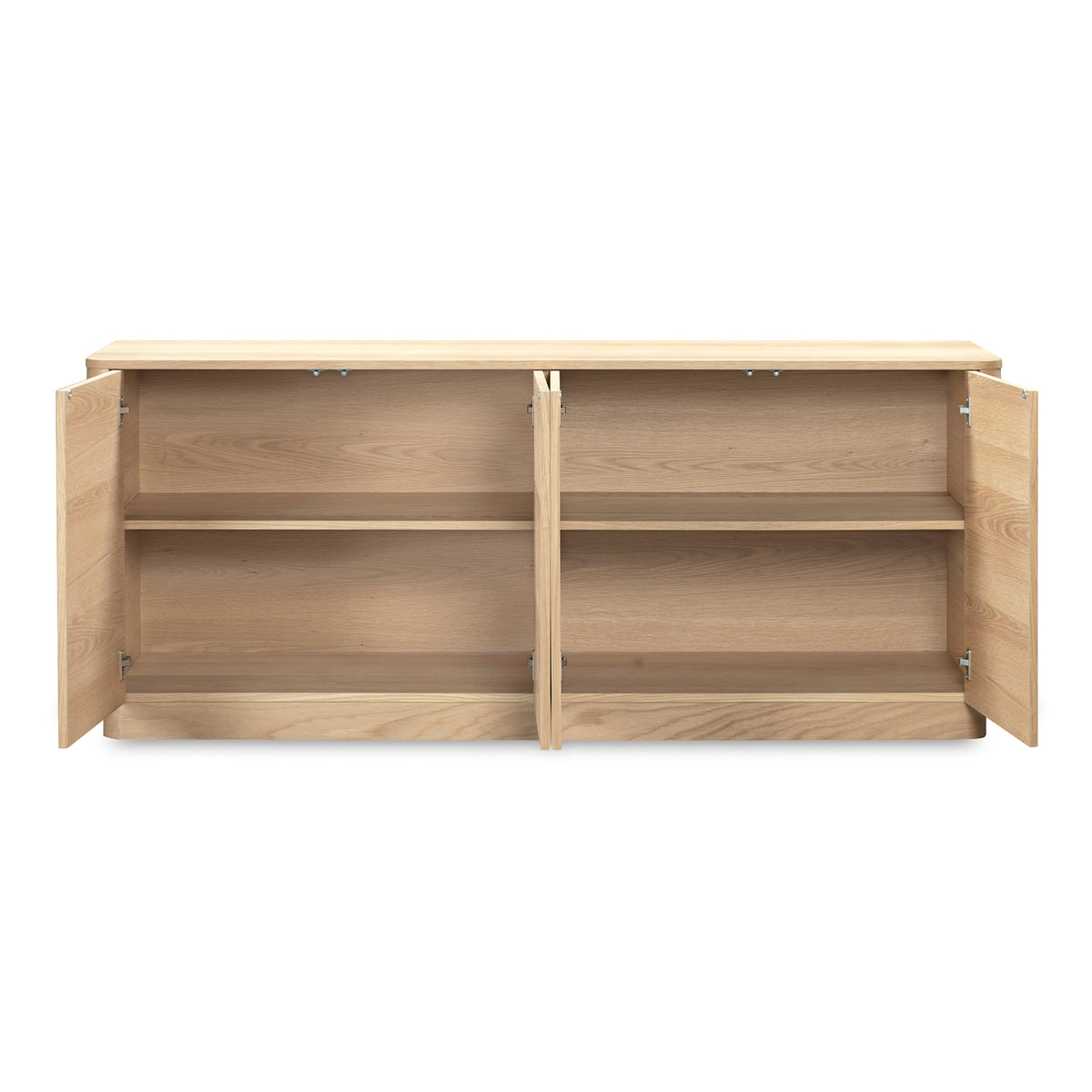 Round Off Sideboard – 72" Veneer Sideboard (2 Colors) (2)