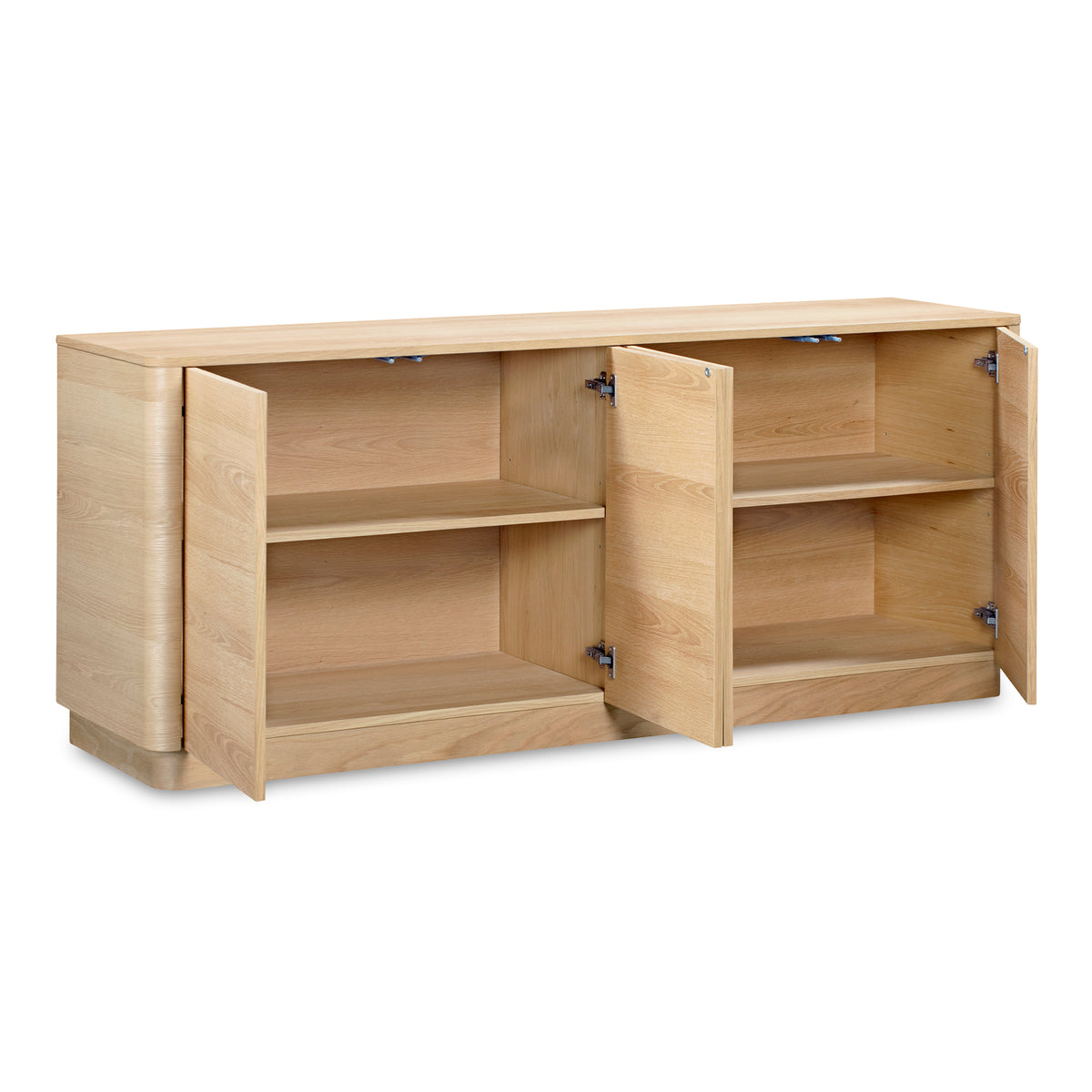 Round Off Sideboard – 72" Veneer Sideboard (2 Colors) (4)