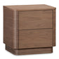 Round Off Nightstand – 20" Veneer Nightstand (3 Colors) (34)