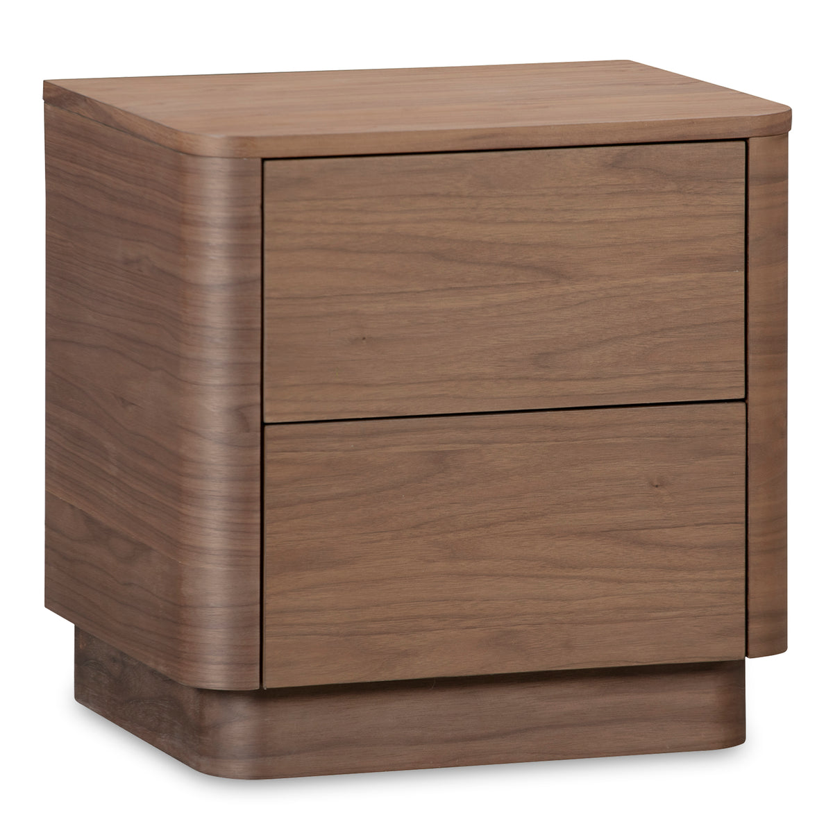 Round Off Nightstand – 20" Veneer Nightstand (3 Colors) (34)