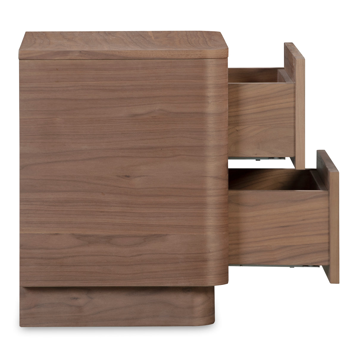 Round Off Nightstand – 20" Veneer Nightstand (3 Colors) (36)