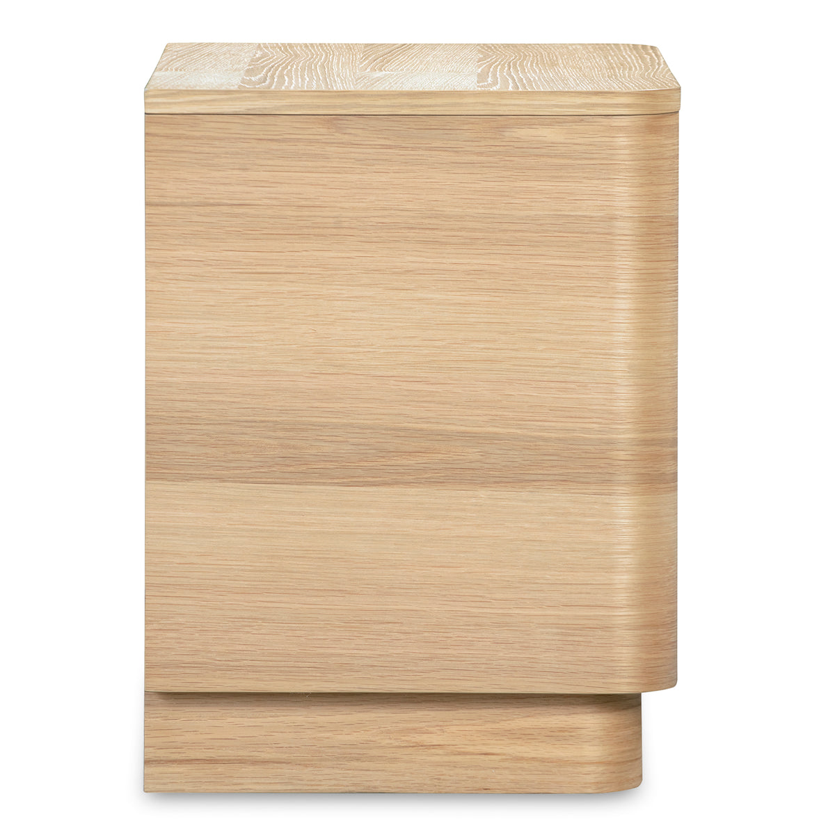 Round Off Nightstand – 20" Veneer Nightstand (3 Colors) (26)