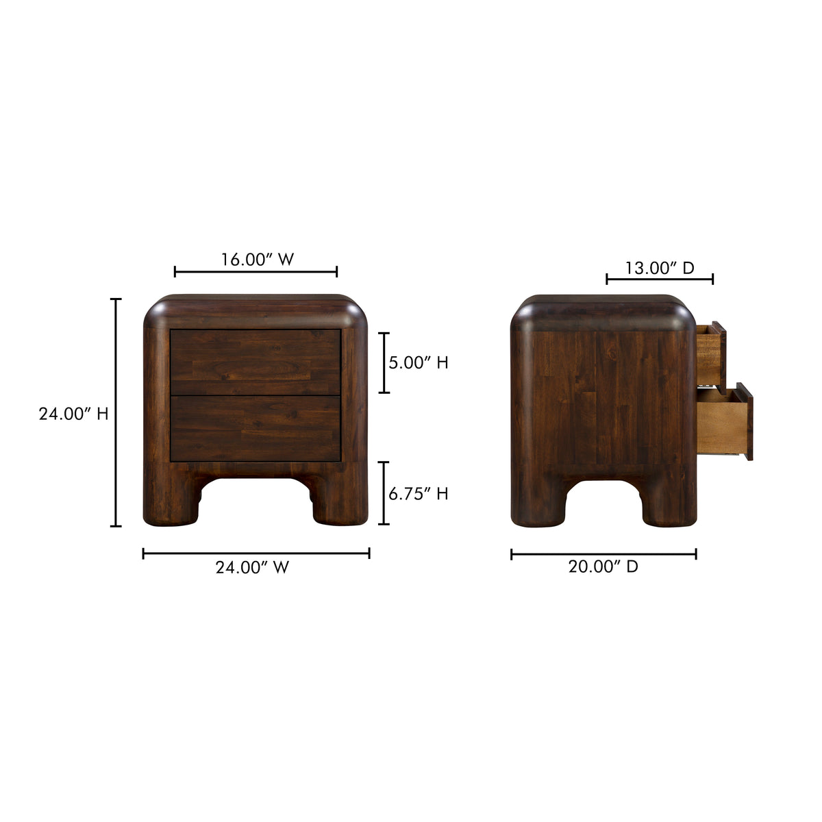 Rowan Nightstand – 24" Solid Acacia Nightstand (13)