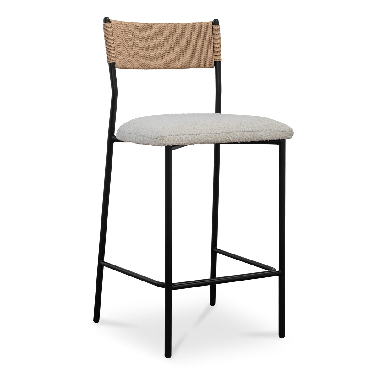 Foley Counter Stool – 18.75" Boucle Counter Stool (2)