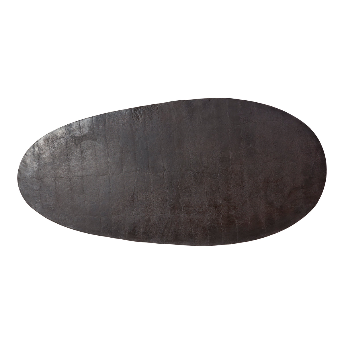 Nicko Coffee Table – 62.5" Oval Aluminum Coffee Table (4)