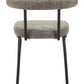 Kede Green Tweed Dining Chair (Set of 2)