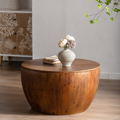 Alderman Brown Solid Wood Coffee Table – 31.5" Coffee Table