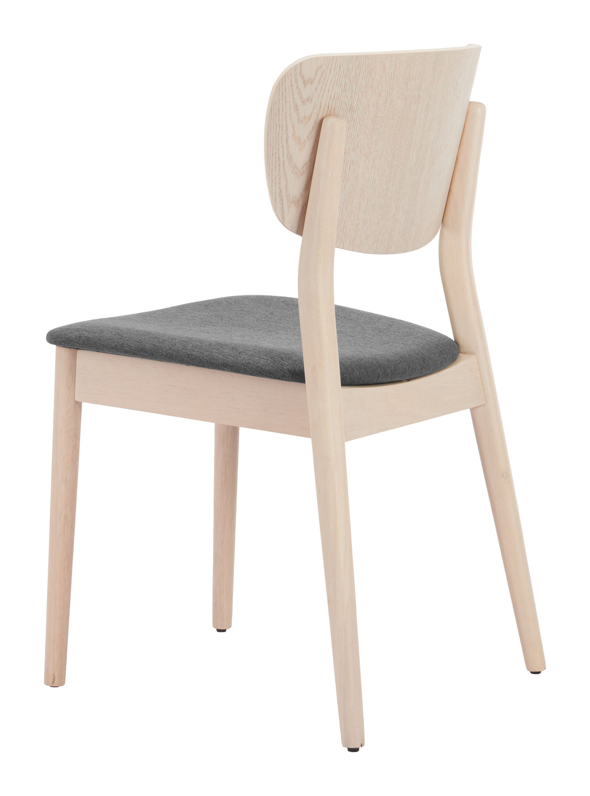Kellua Dining Chair (Set of 2) in Gray & Natural