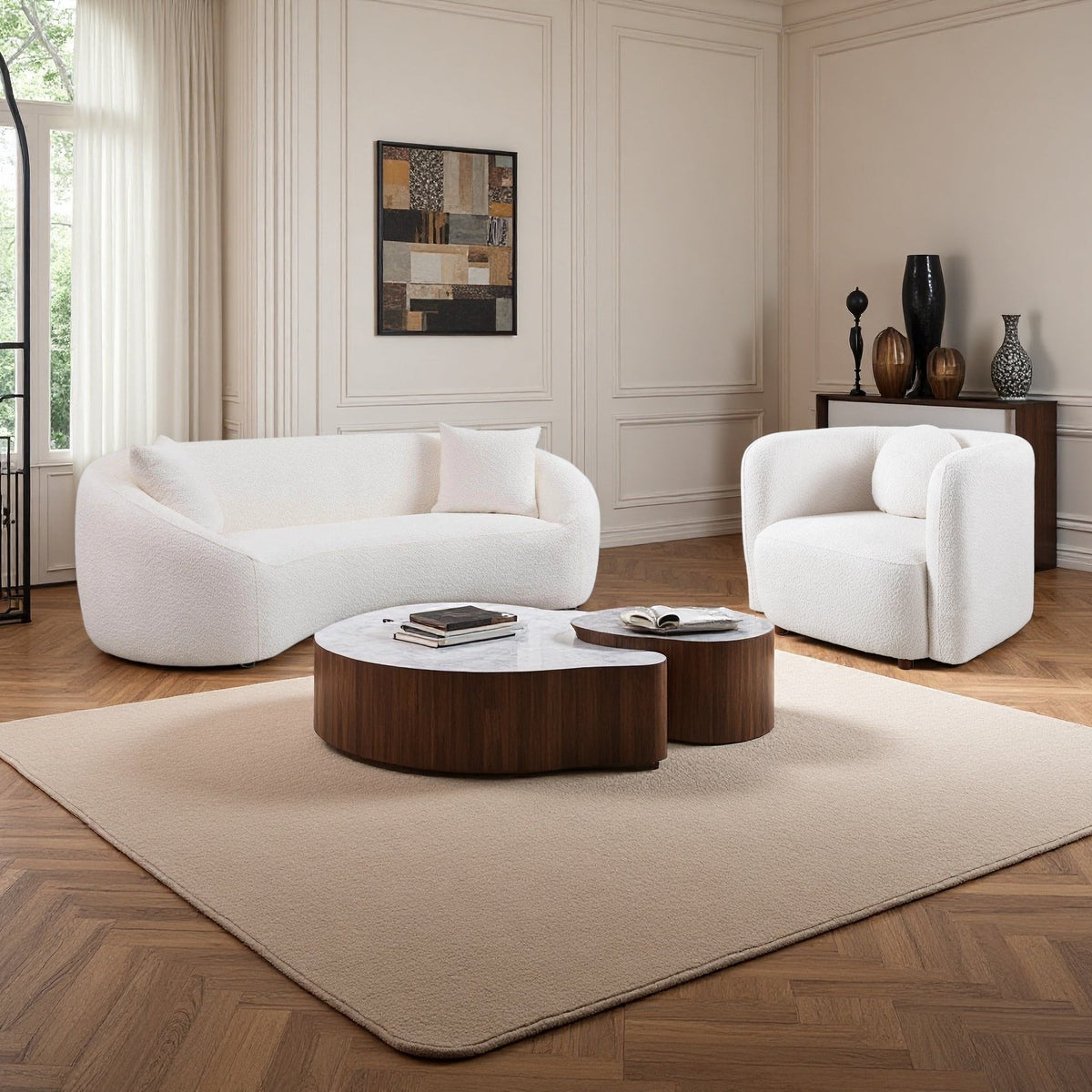 Lysander Curved Sofa