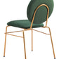 Odessa Green & Gold Dining Chair (Set of 2)