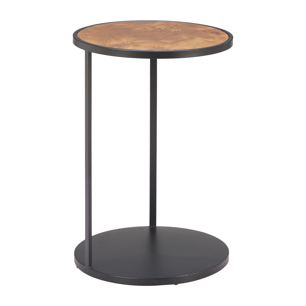 Nodo Brown & Black Side Table