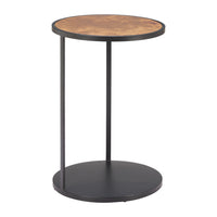 Nodo Brown & Black Side Table